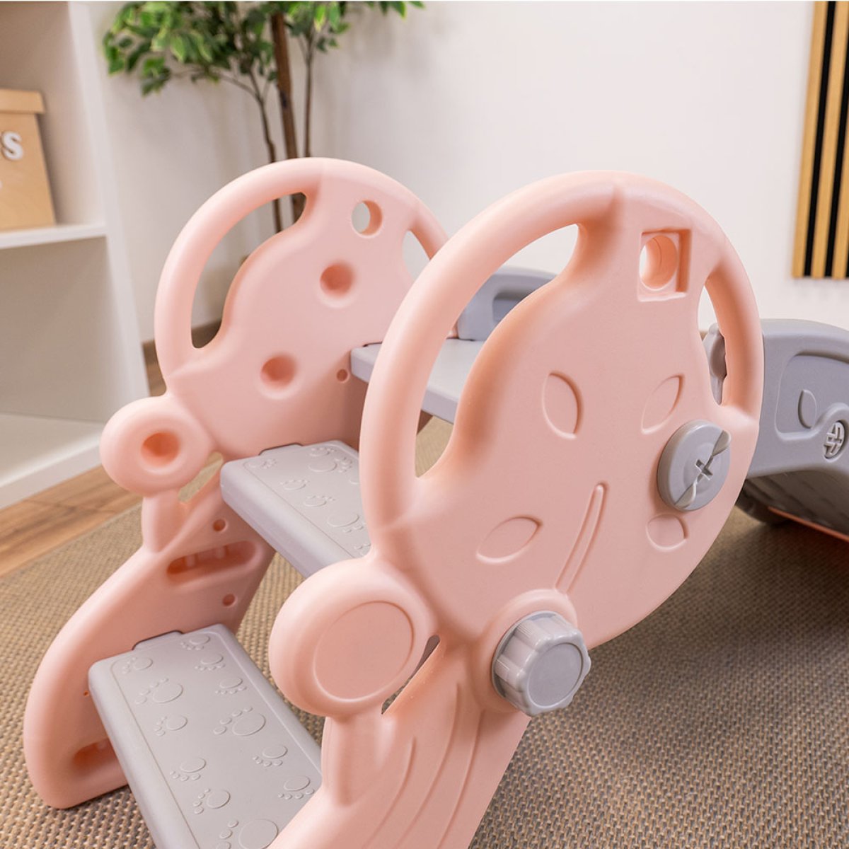 Dětská skluzavka - růžová