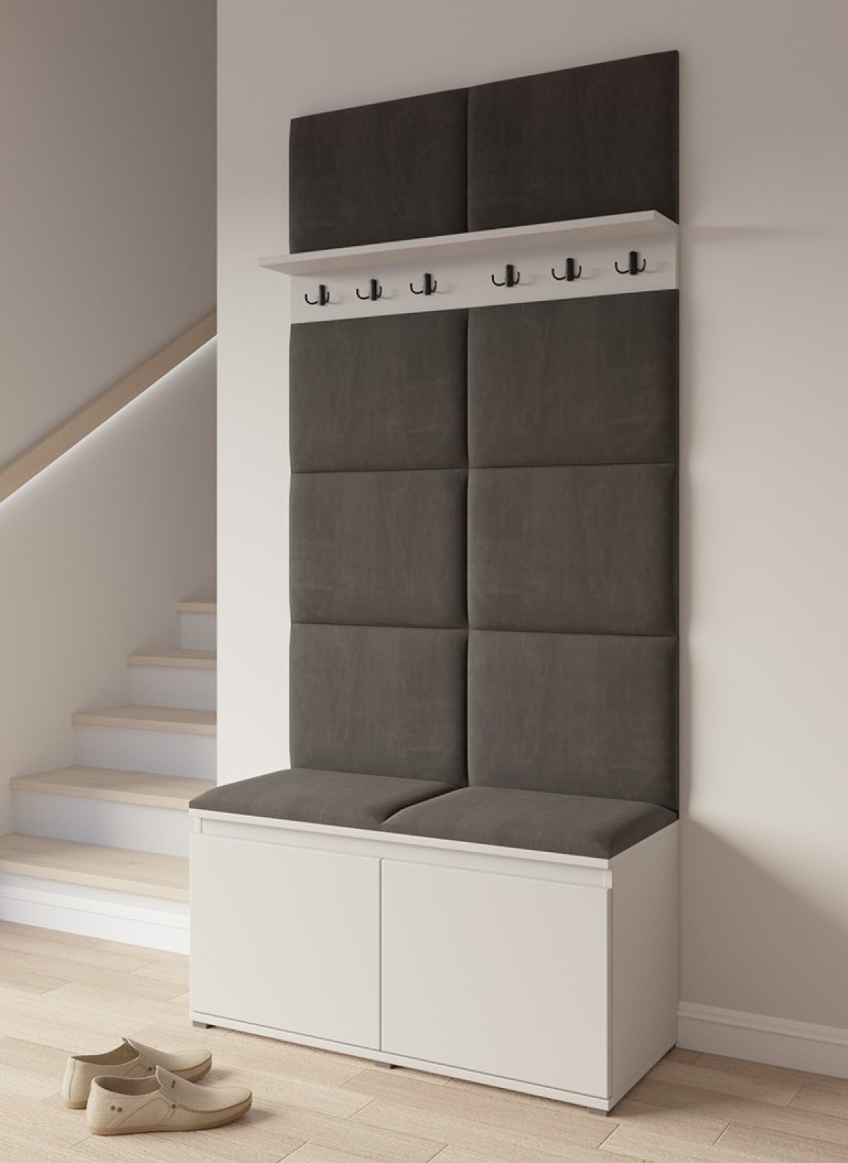 Čalouněná předsíňová sestava IBIZA - různé barvy