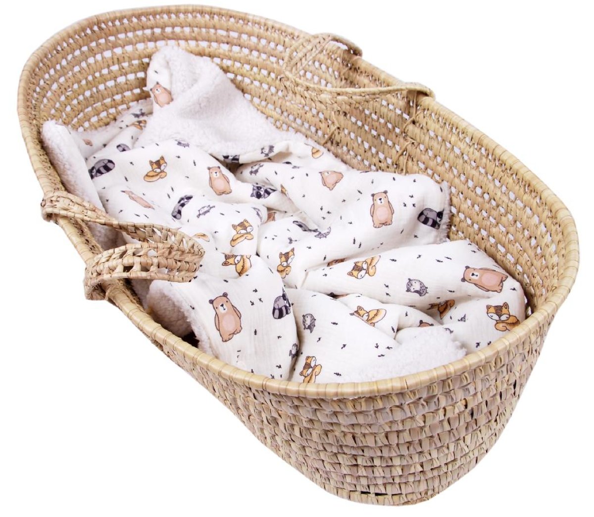 Mušelínová deka 100 x 75cm / zvířátka