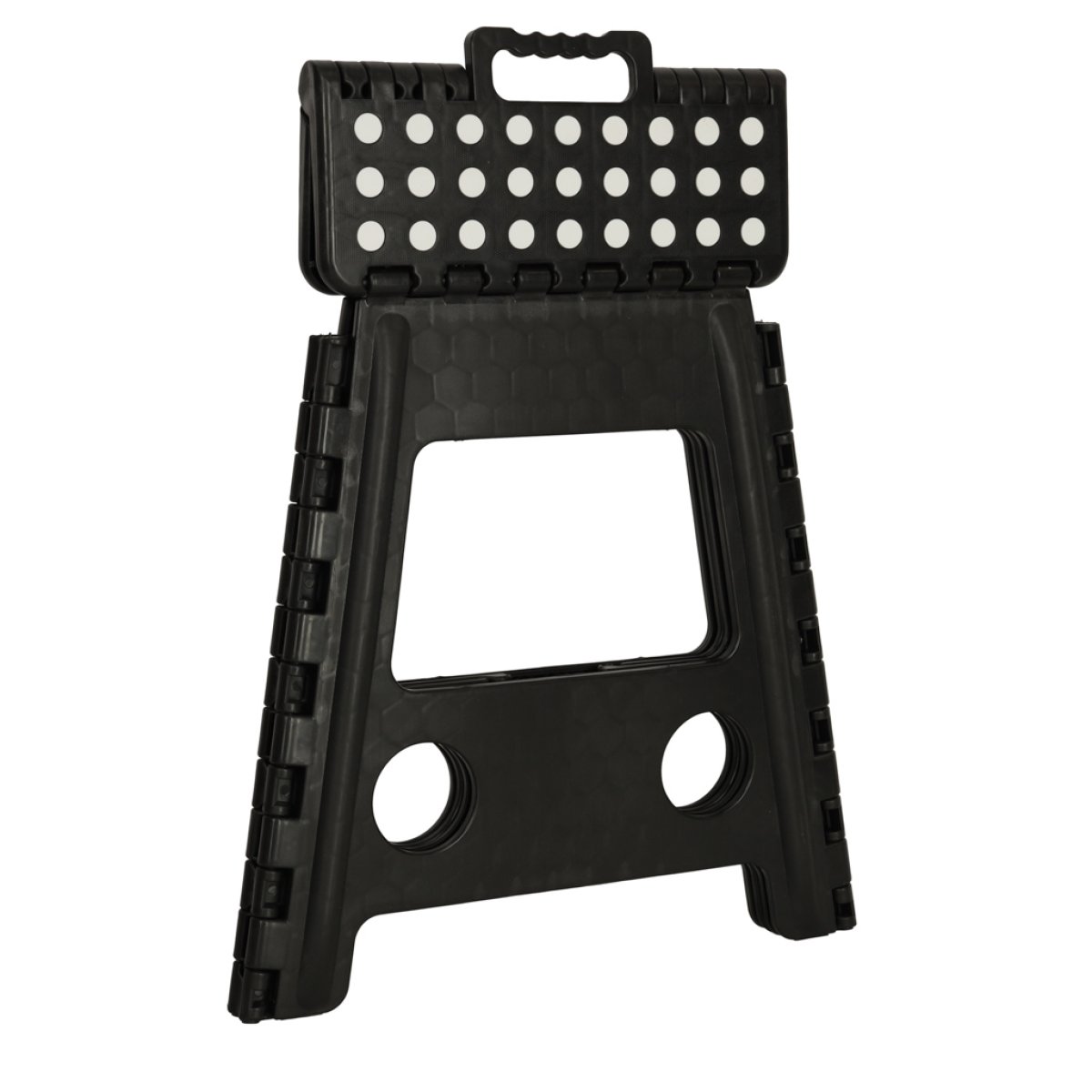 Skládací schůdek / stolička - Černá