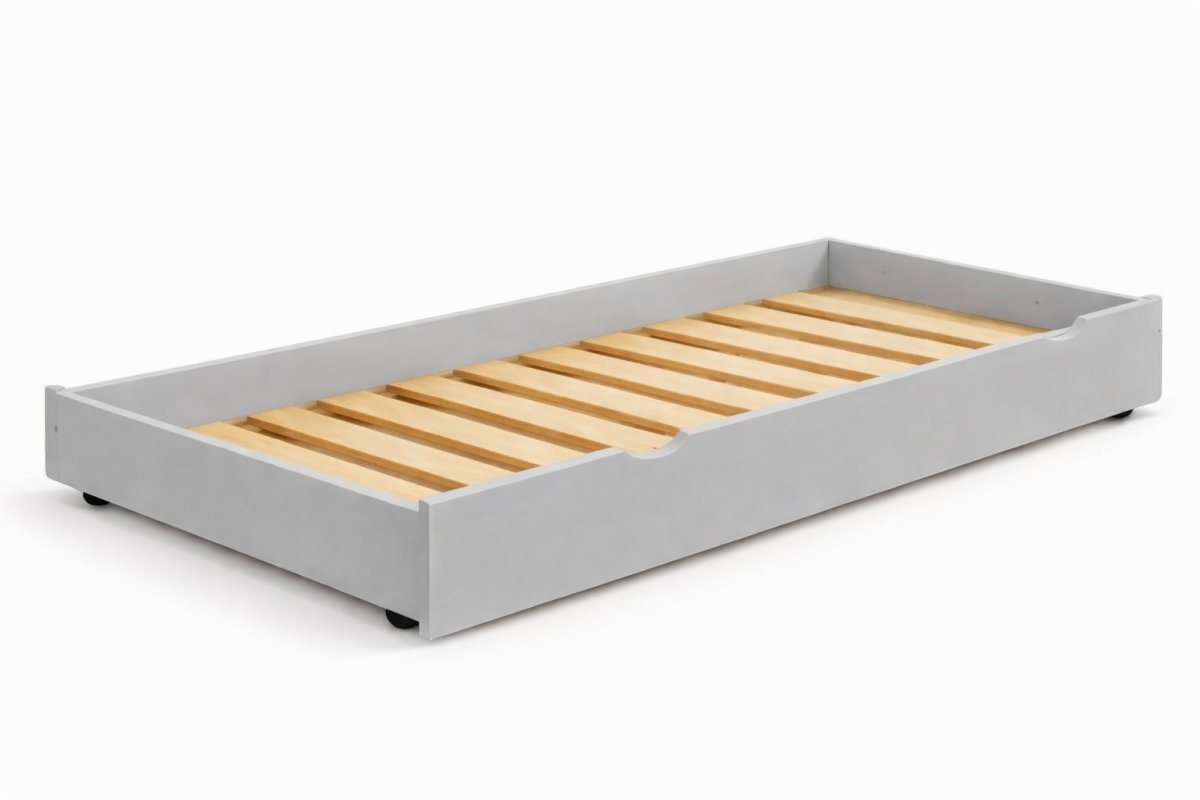 Šuplík + přistýlka 2v1 - 190/90 cm šedá
