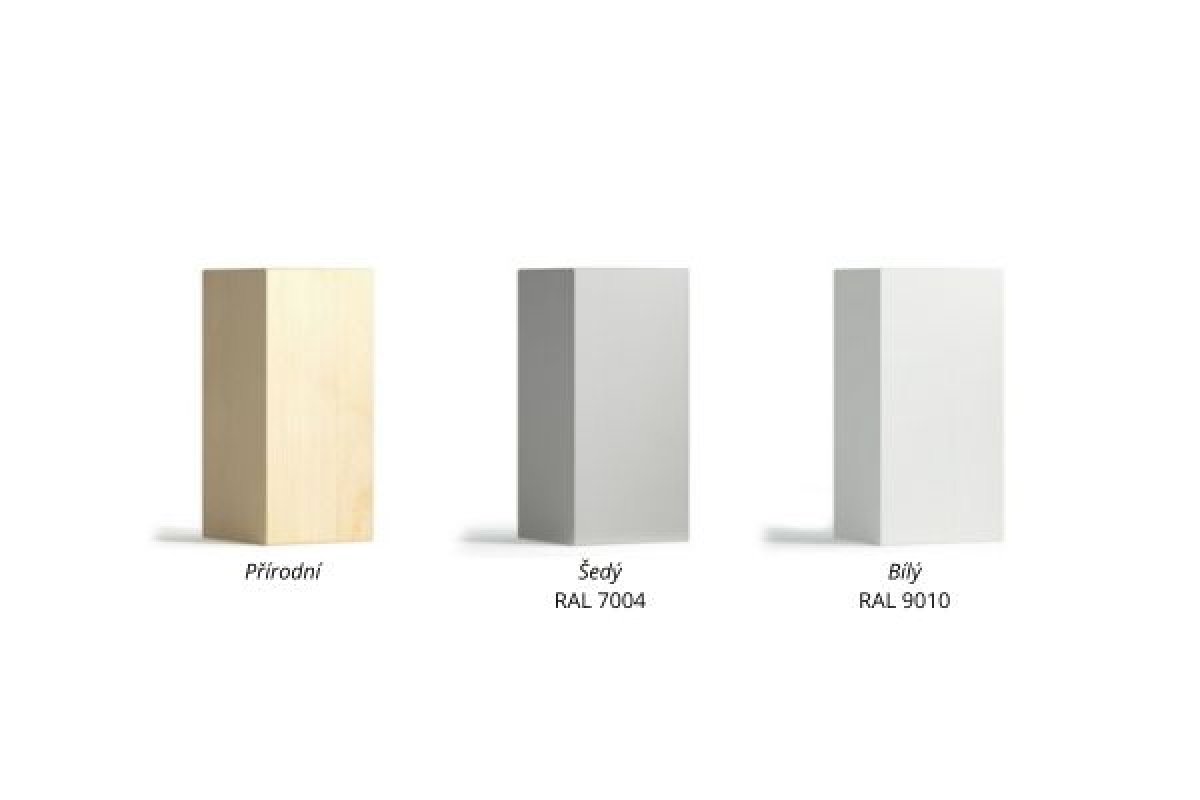 Šuplík pod postel 150 cm smrk bílý