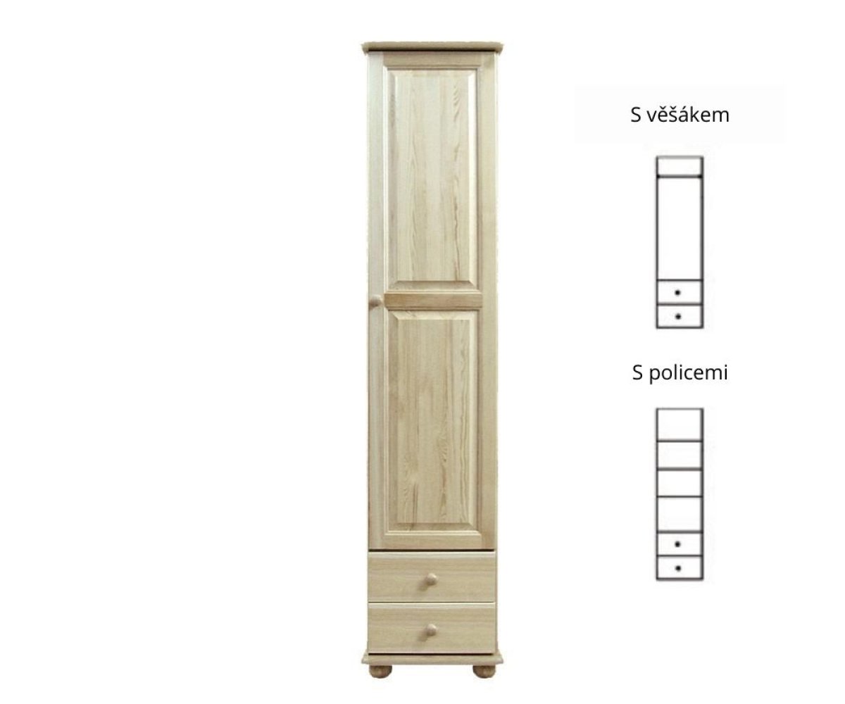 Skříň masiv borovice - SF 37