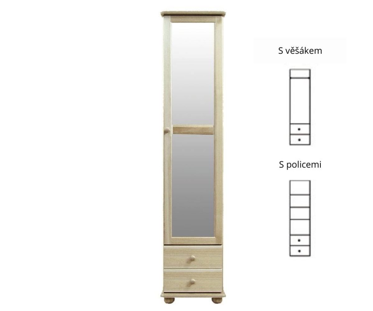 Skříň masiv borovice - SF 37B
