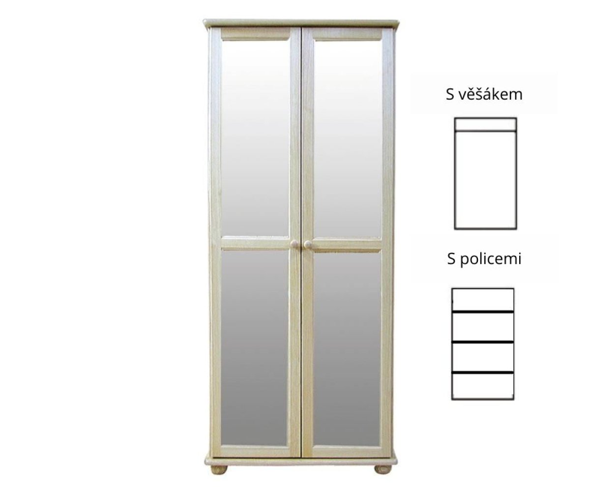 Skříň masiv borovice - SF 40B