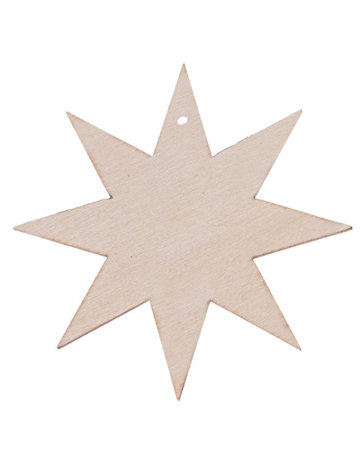 Vánoční dřevěná dekorace - Hvězda
