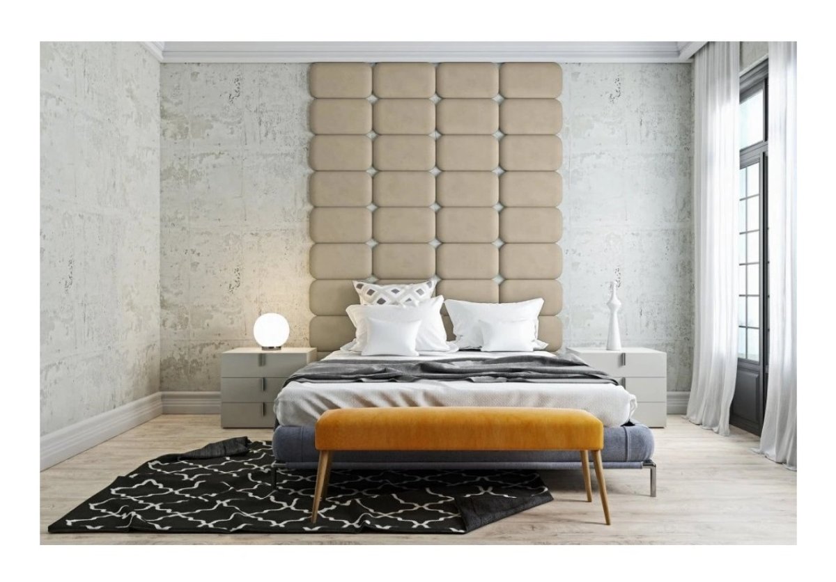 Čalouněný panel Classic PLUS 5 cm - béžová 02