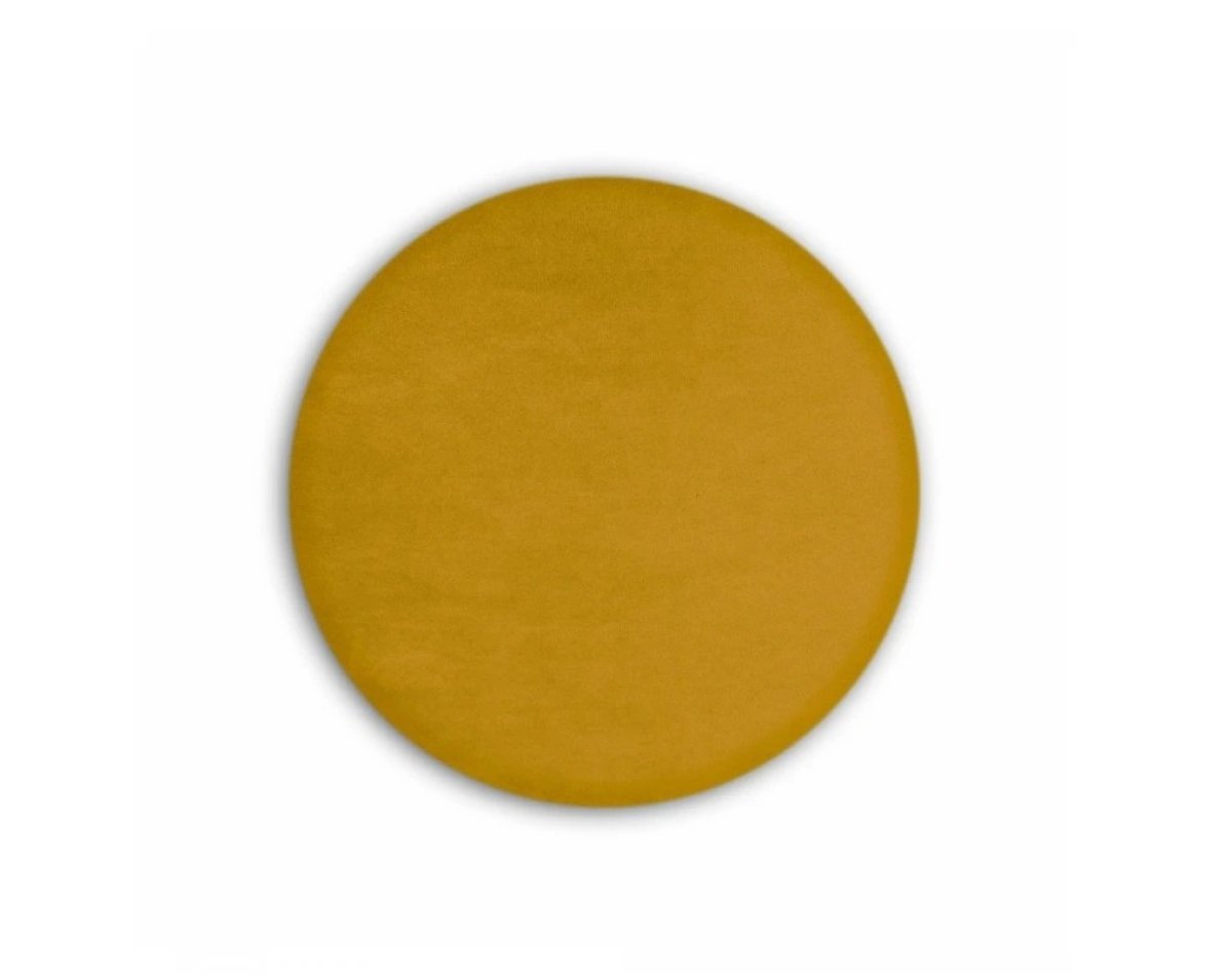 Čalouněný panel Kolo 5 cm - hořčicová 07