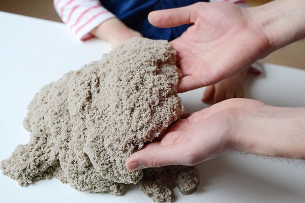 Kinetický písek / přírodní 1 kg