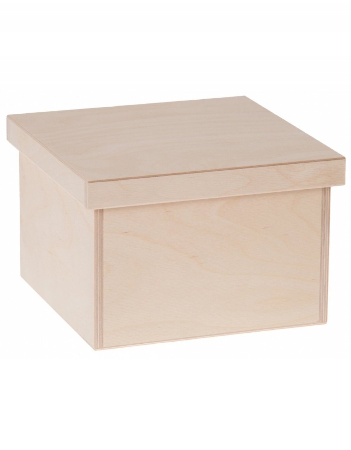 Dřevěný box na hračky - 22x22x15 cm