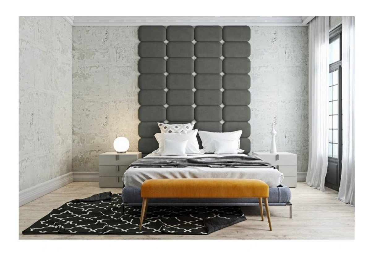 Čalouněný panel Classic PLUS 3 cm - šedá 18