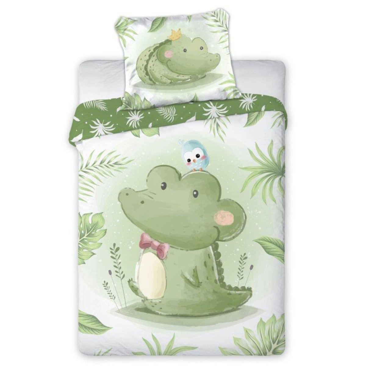 Dětské povlečení do postýlky 100/135 cm - Krokodýl produkt