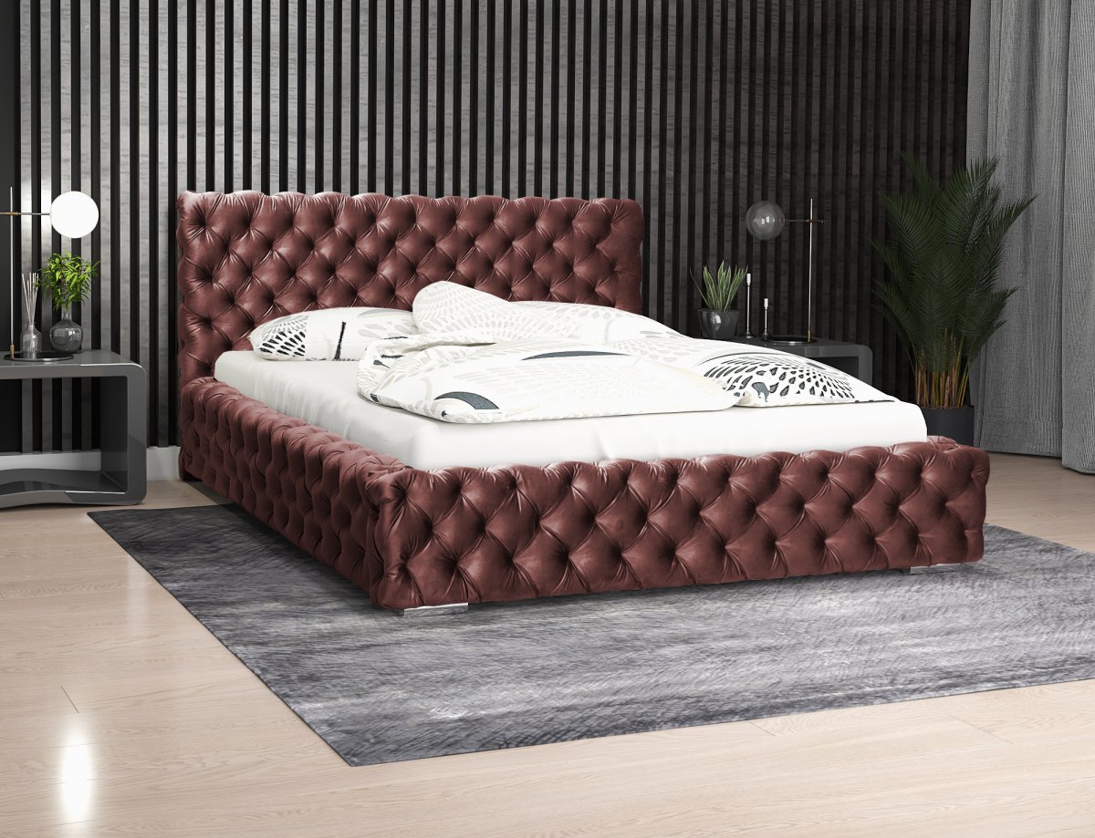 Čalouněná postel Florenz 120/200 cm s úložným prostorem kronos