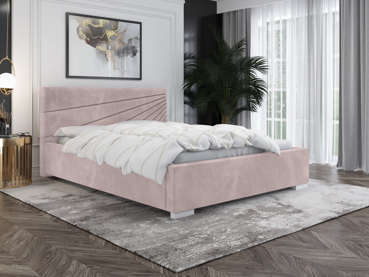 Čalouněná postel Piano 140/200 cm s úložným prostorem kronos