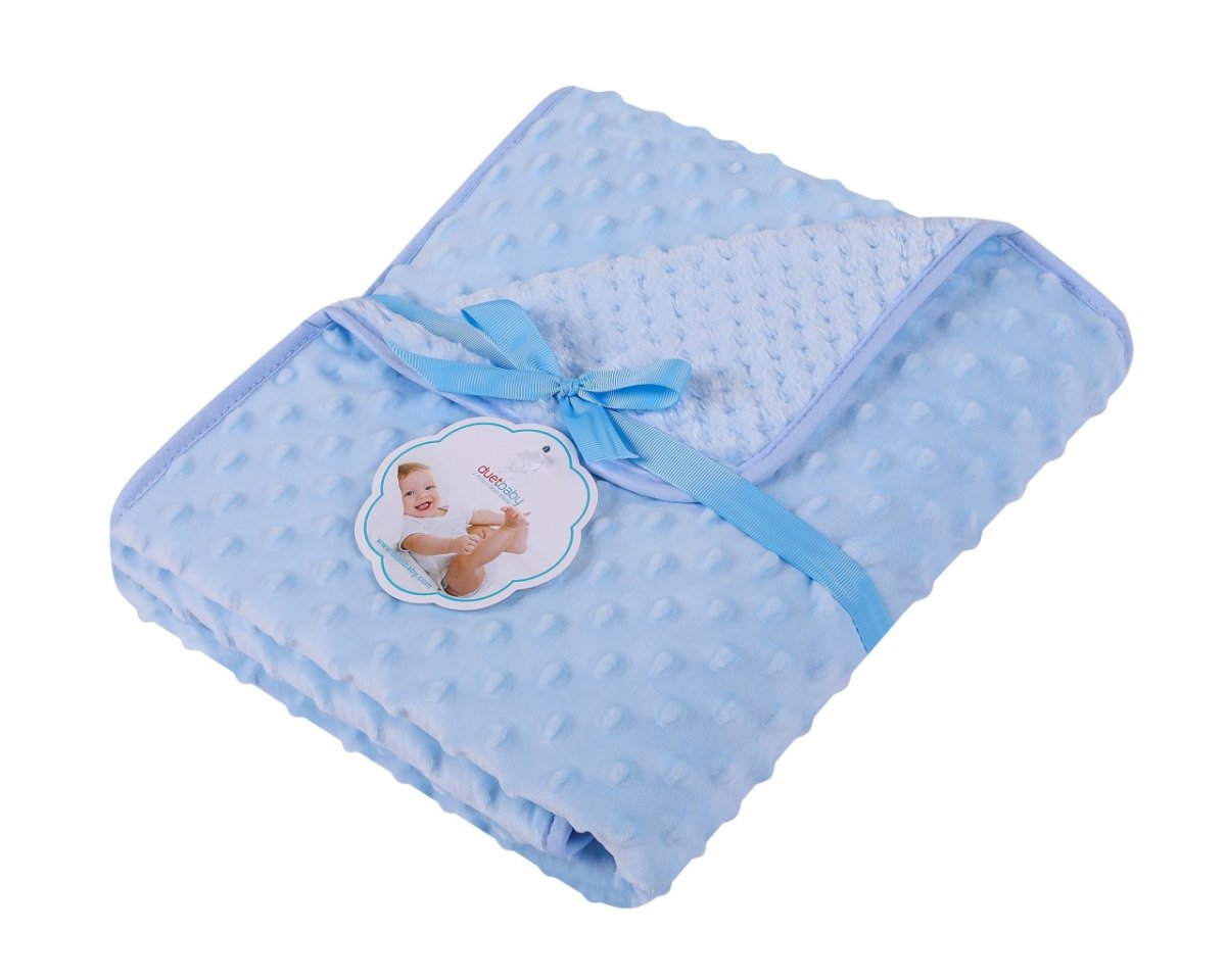Dětská deka Minky/Soft 80 x 90xcm modrá