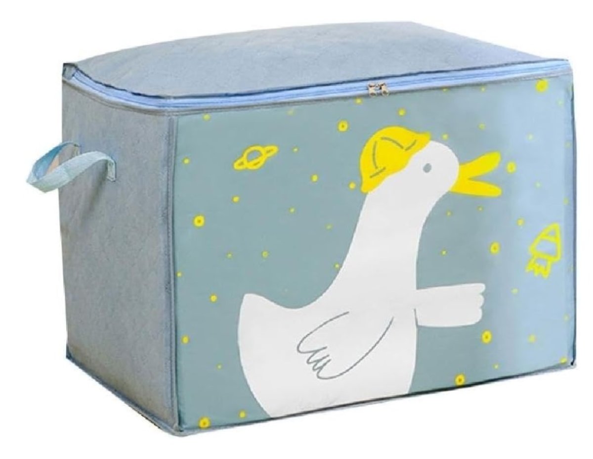 Úložný box textilní s dětským motivem kačena
