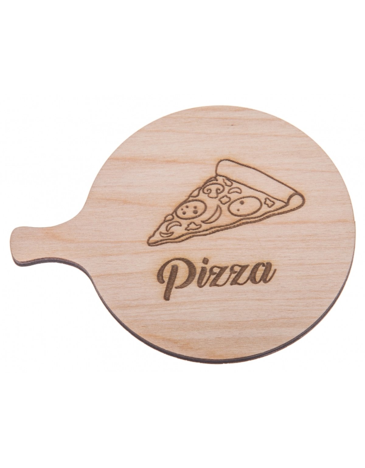 Dřevěná mini PIZZA deska - zdobená