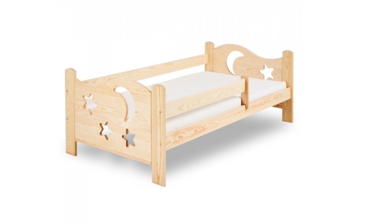 Postel BOHOUŠEK z masivu 180x80 cm + matrace Relax + rošt ZDARMA