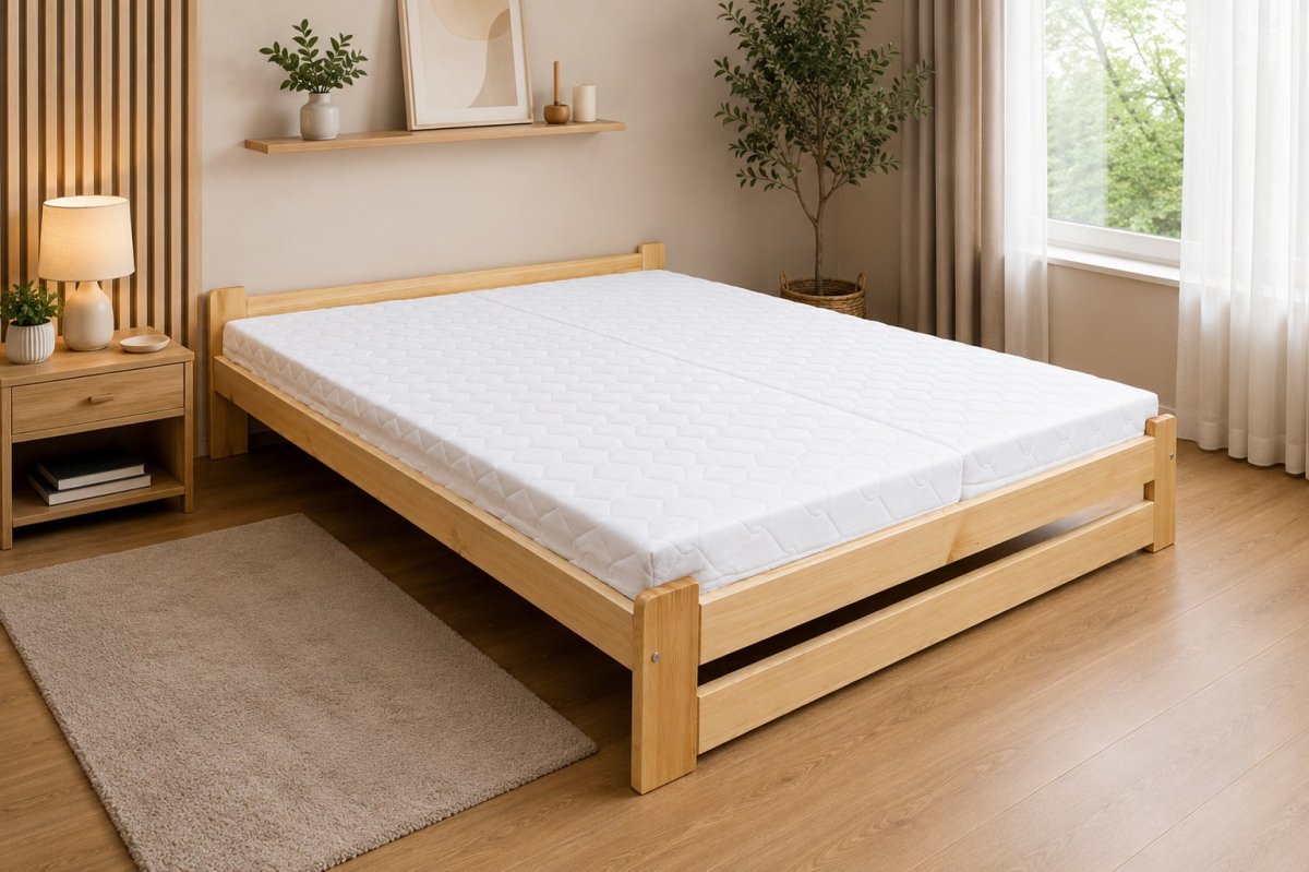 Zvýšená postel z masivu Halle 120x200 cm produkt
