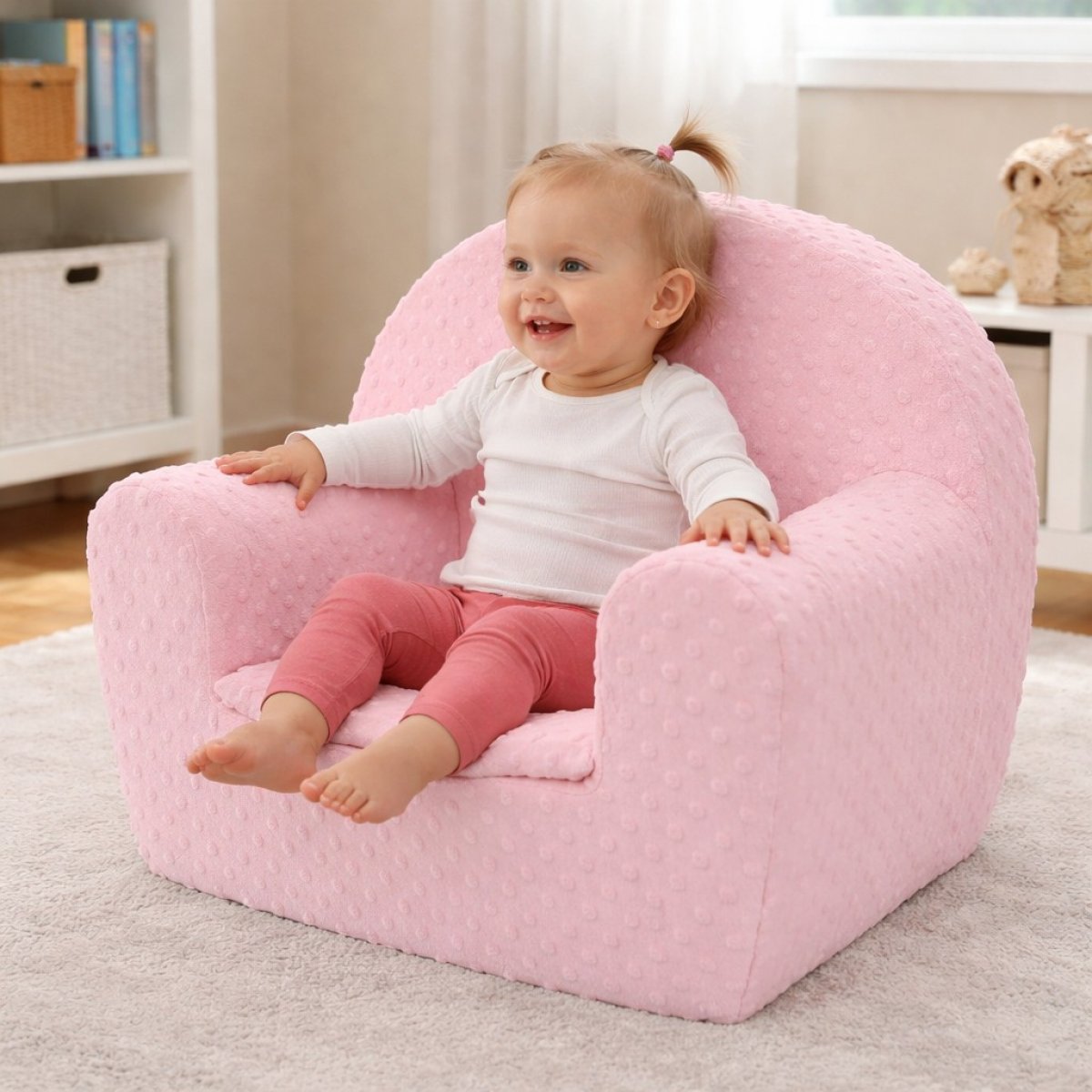 Dětské křesílko - lososová produkt