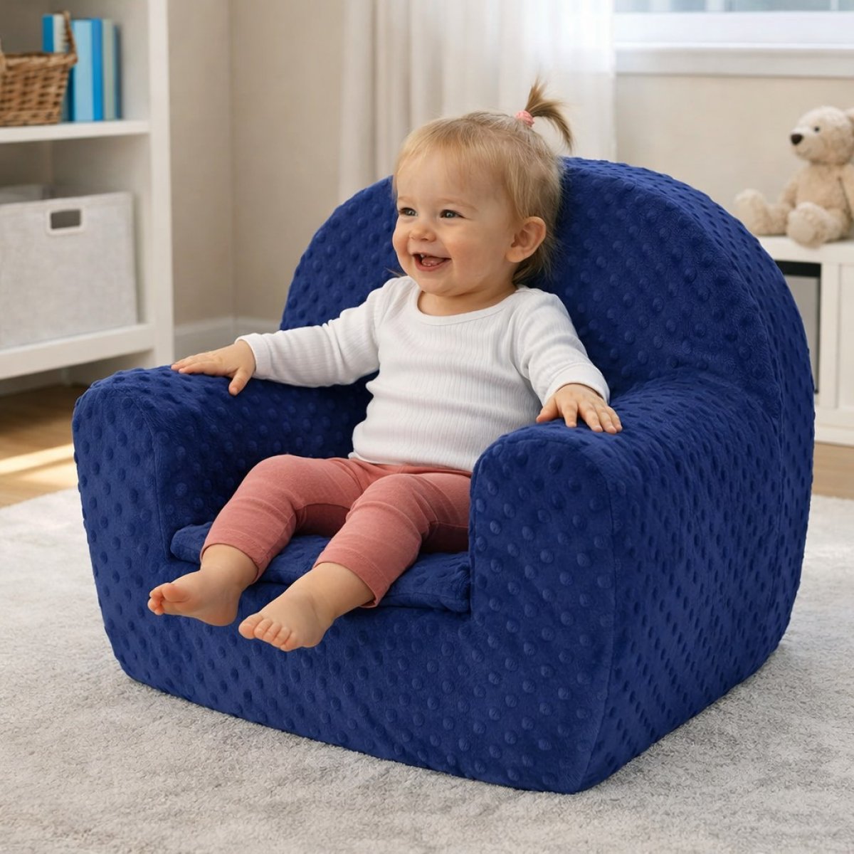 Dětské křesílko - tmavě modrá produkt