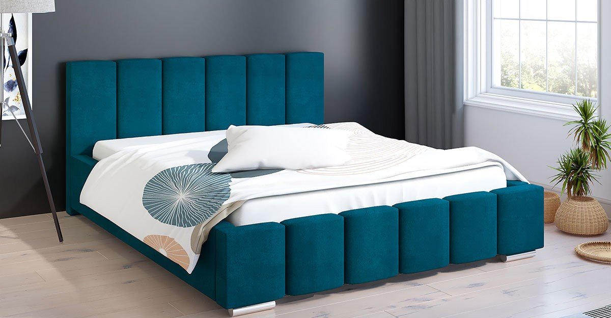 Čalouněná postel Maxima 160/200 cm s úložným prostorem kronos