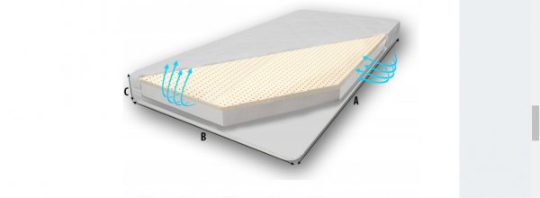 Matrace 120 x 60x 10 cm latex