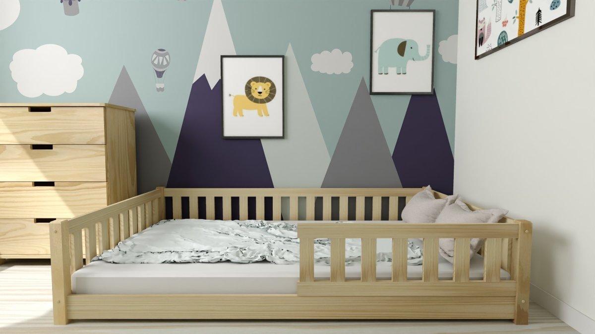 Postel Montessori Matylda 120x200 cm + rošt ZDARMA 