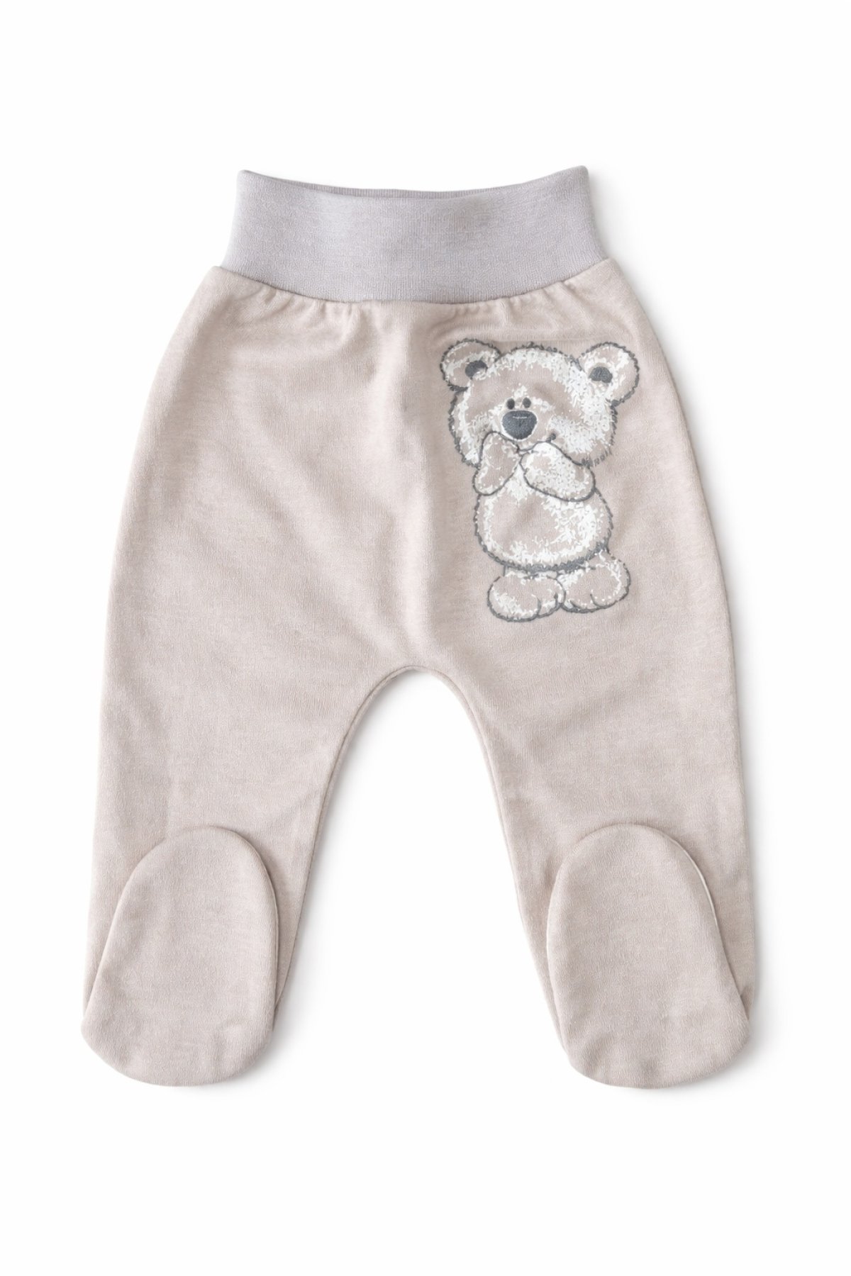 Kojenecké bavlněné polodupačky Teddy