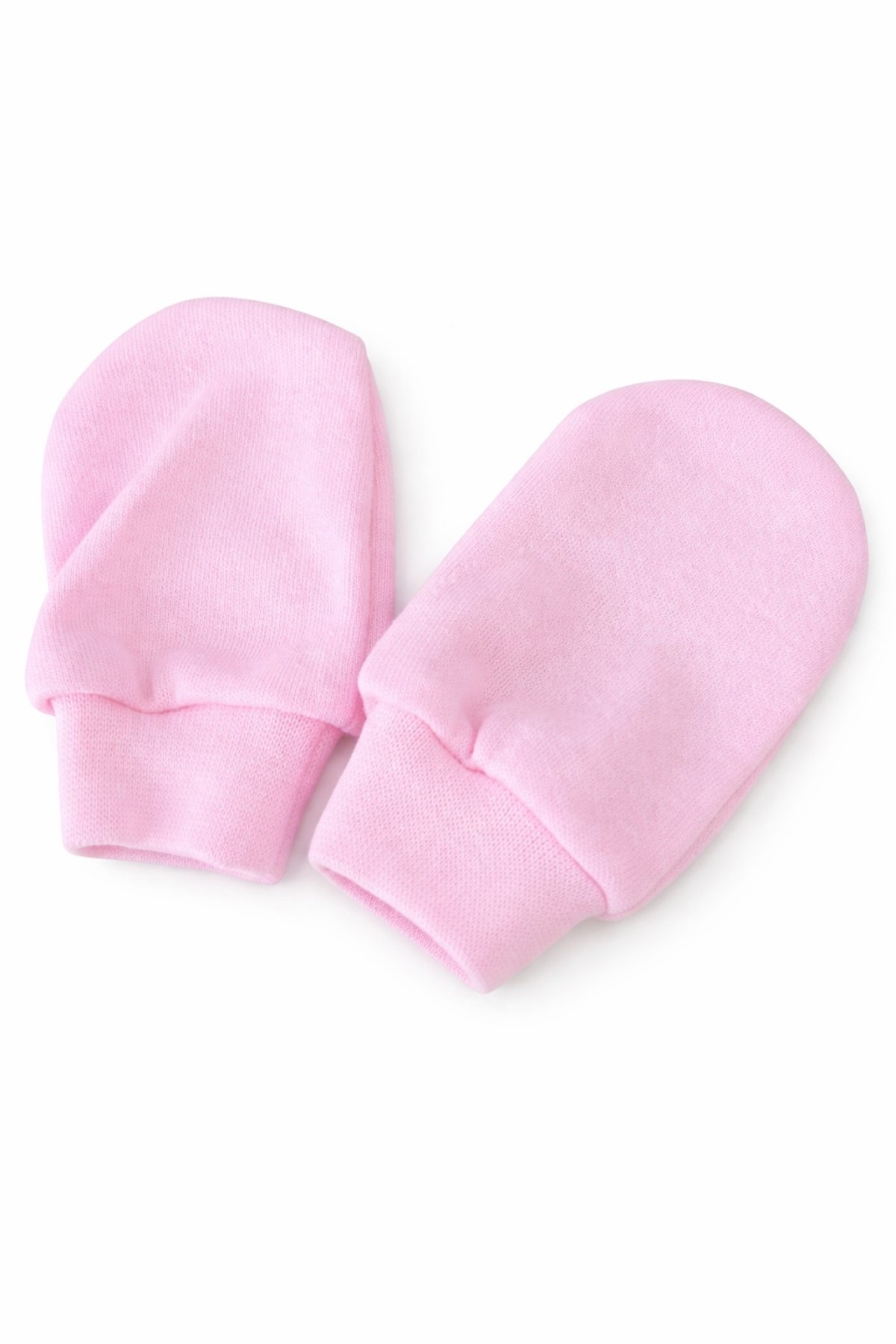 Kojenecké bavlněné rukavičky - růžové Kojenecké bavlněné rukavičky - růžové