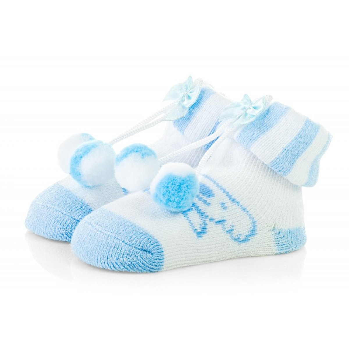 Kojenecké ponožky 0-6 měsíců TBS044 modrá