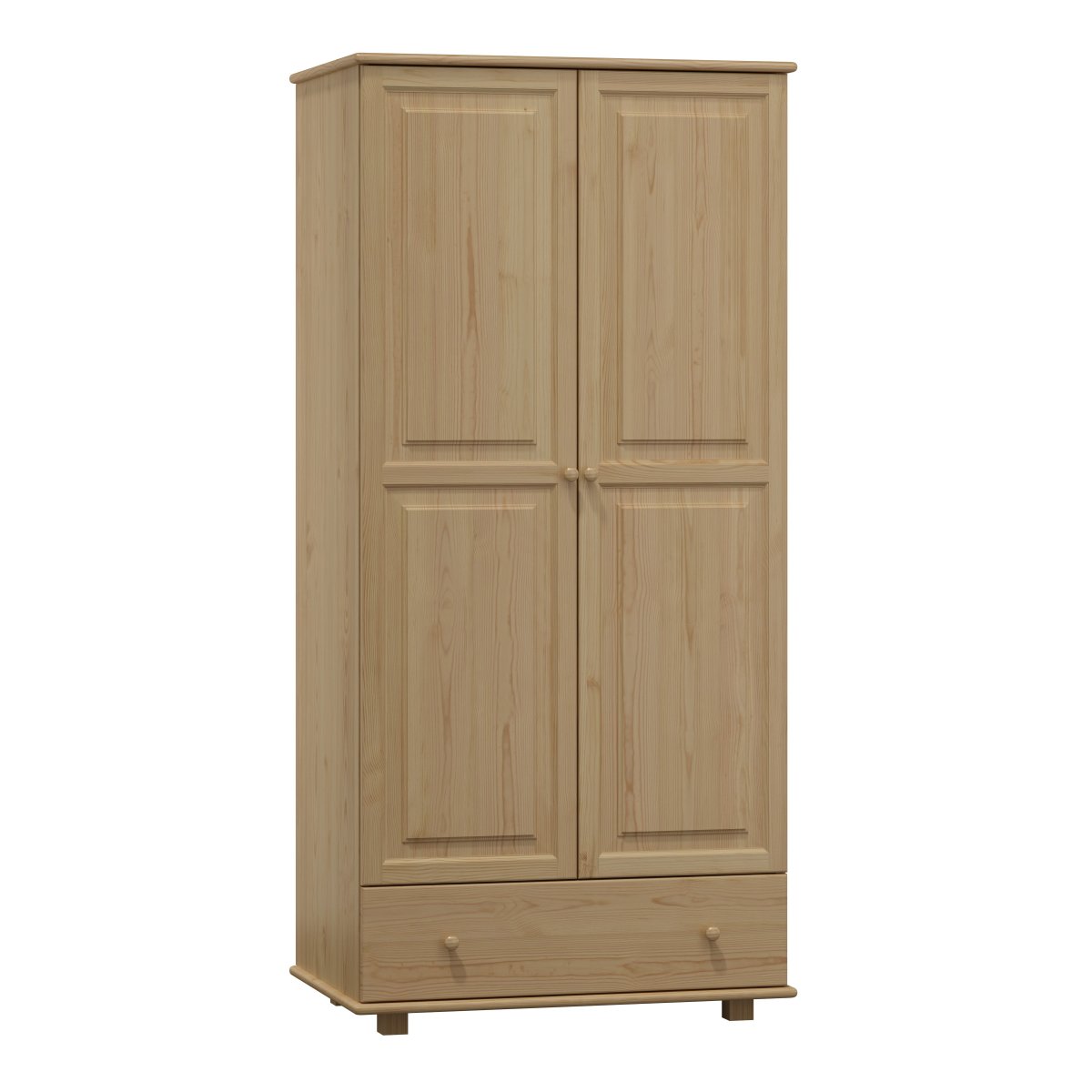 Šatní skříň z masivu borovice 65 80/190/60 cm