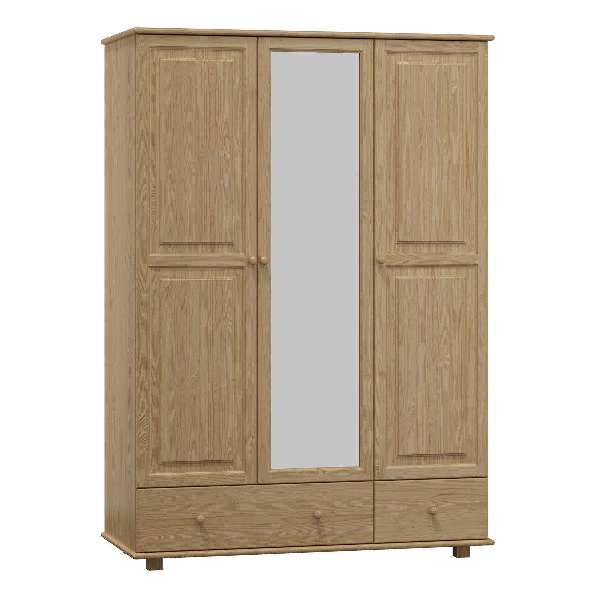 Skříň z masivu borovice 65B 133/190/60 cm