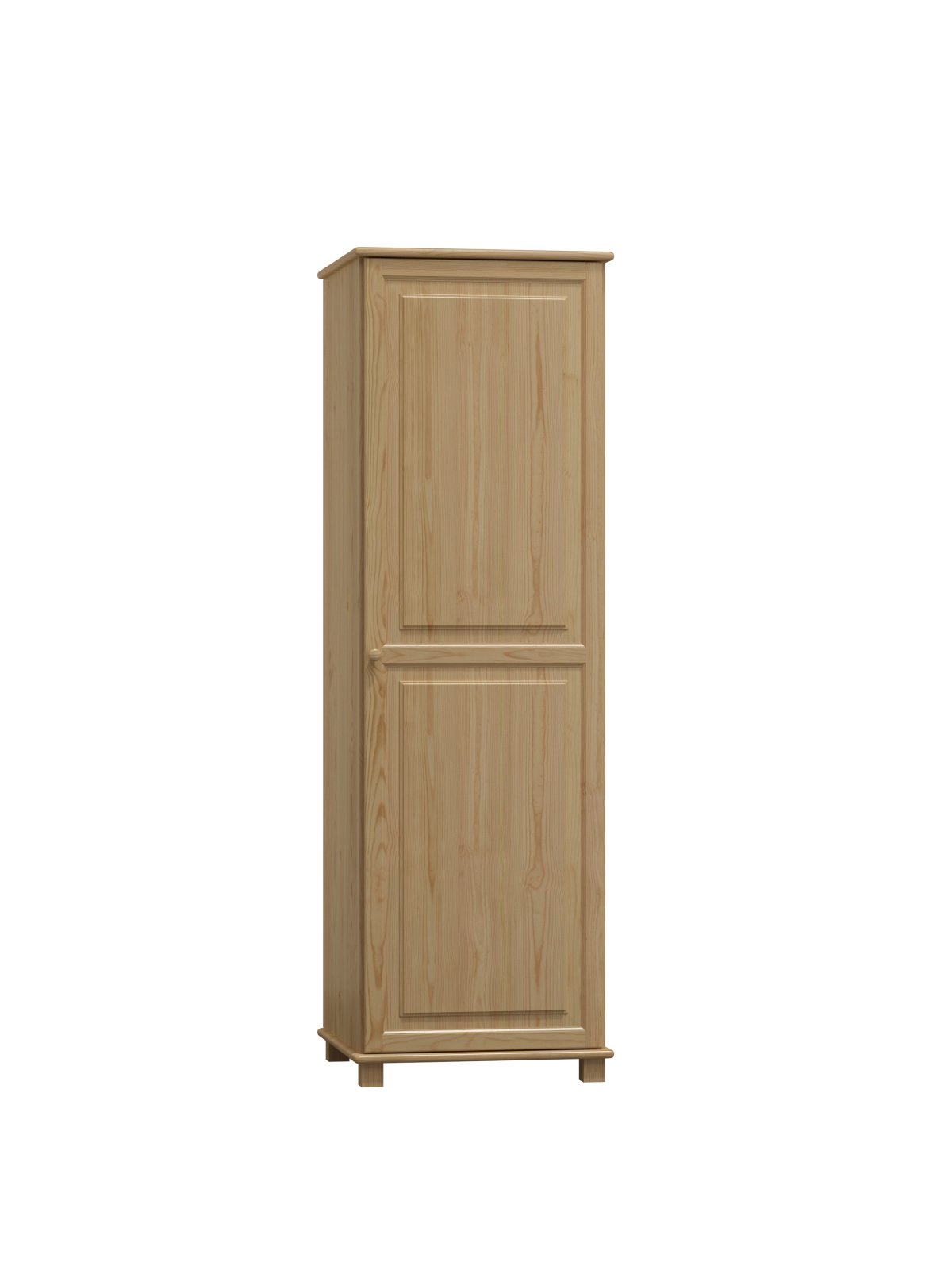 Šatní skříň z masivu borovice 71 47/190/60 cm/ s policemi