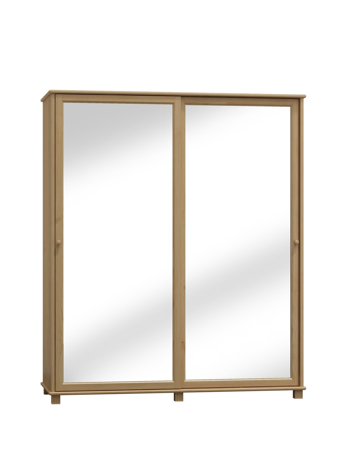 Šatní skříň z masivu borovice 81 90/190/60 cm