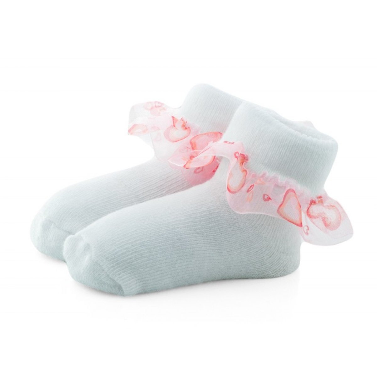 Kojenecké ponožky 0-6 měsíců TBS040 bílá