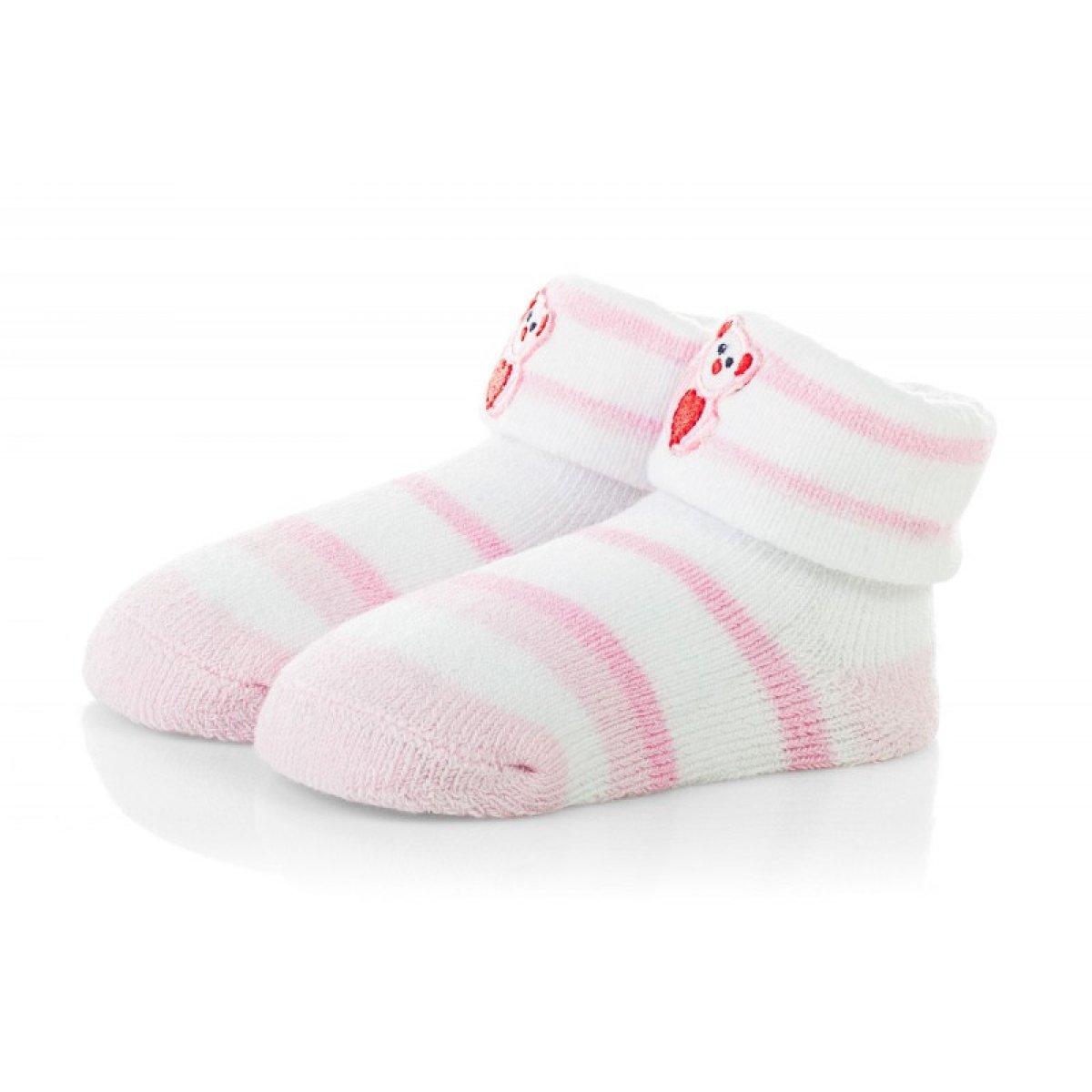 Kojenecké ponožky 6-12 měsíců TBS041 - růžová
