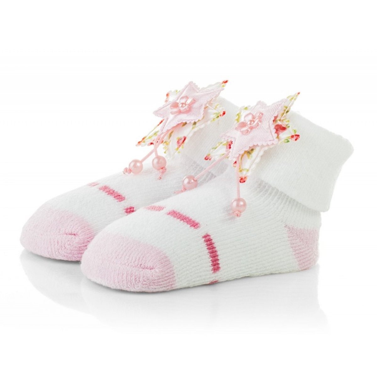 Kojenecké ponožky 0-6 měsíců TBS042 - růžová