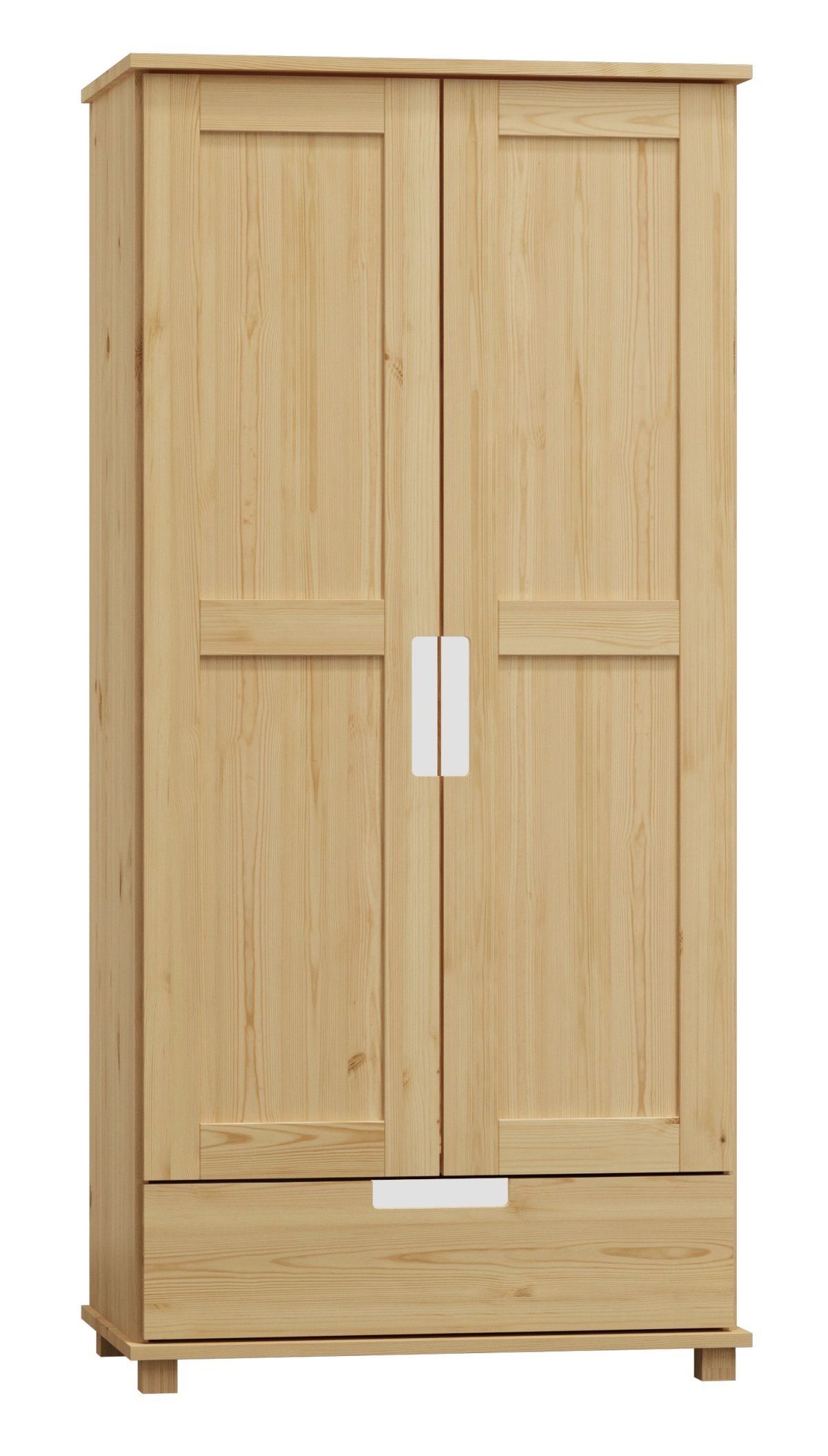 Skříň z masivu borovice Thorax 100/190/60 cm/ s tyčí