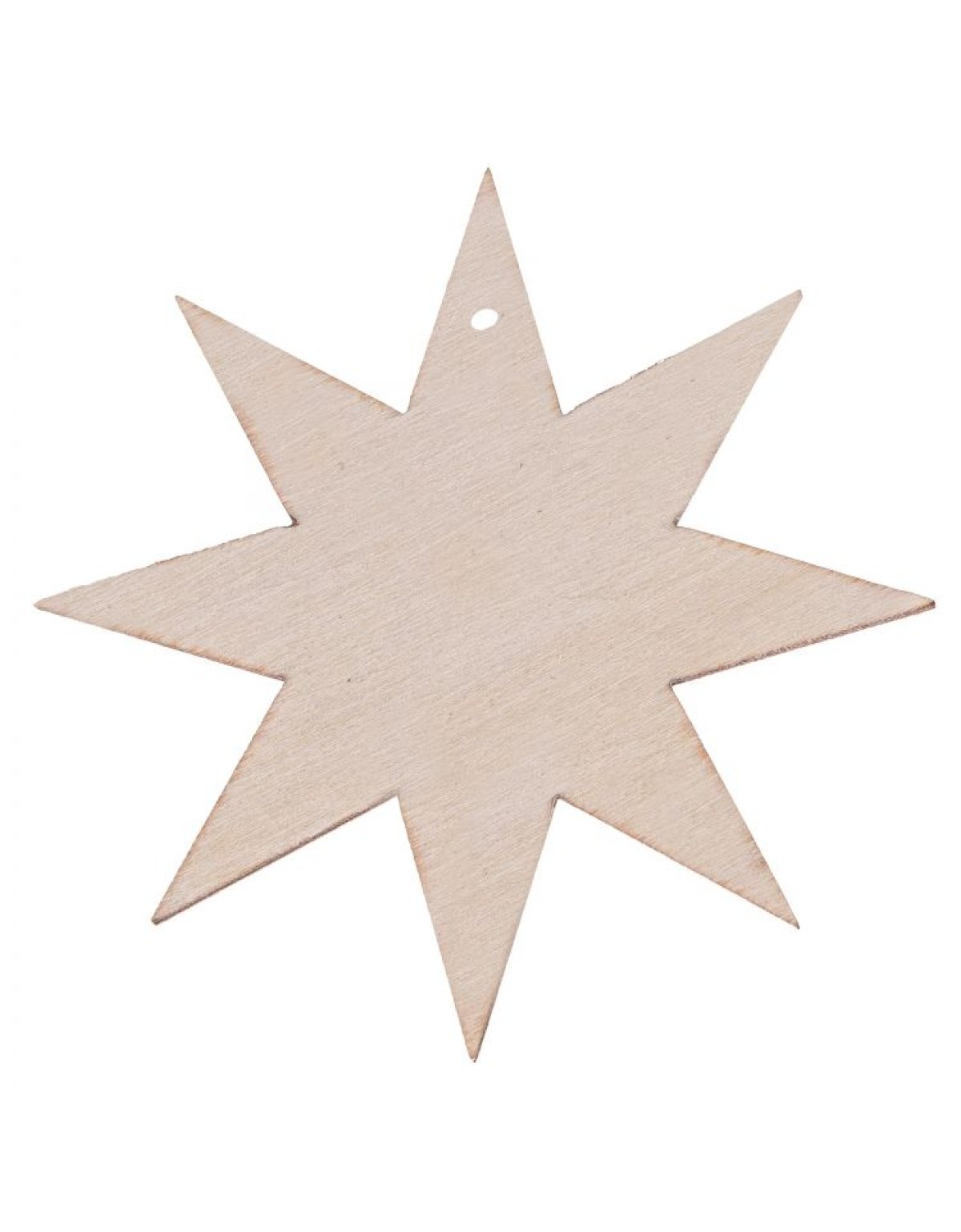 Vánoční dřevěná dekorace - Hvězda