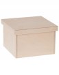 Dřevěný box na hračky - 25x25x20 cm