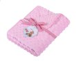 Dětská deka Minky/Soft 80 x90xcm růžová