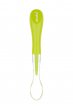 Lžička se silikonovou koncovkou zelená