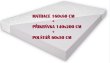 Matrace PUR 160x80x10 cm + PŘIKRÝVKA + POLŠTÁŘ - TOP CENA 