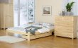 Postel Adam 140 x 200 cm masiv borovice plus matrace Superflex