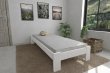 Postel z masivu borovice Adam 90x200 cm bílá + rošt ZDARMA