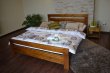 Postel  Amor dub 160/200 cm + matrace Relax - masiv 3,5 cm