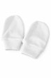Kojenecké bavlněné rukavičky - bílé