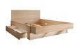 Postel Vejle 140x200 cm masiv buk + rošt ZDARMA