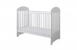 Postýlka 120/60 cm Vanessa - bílá - 2v1